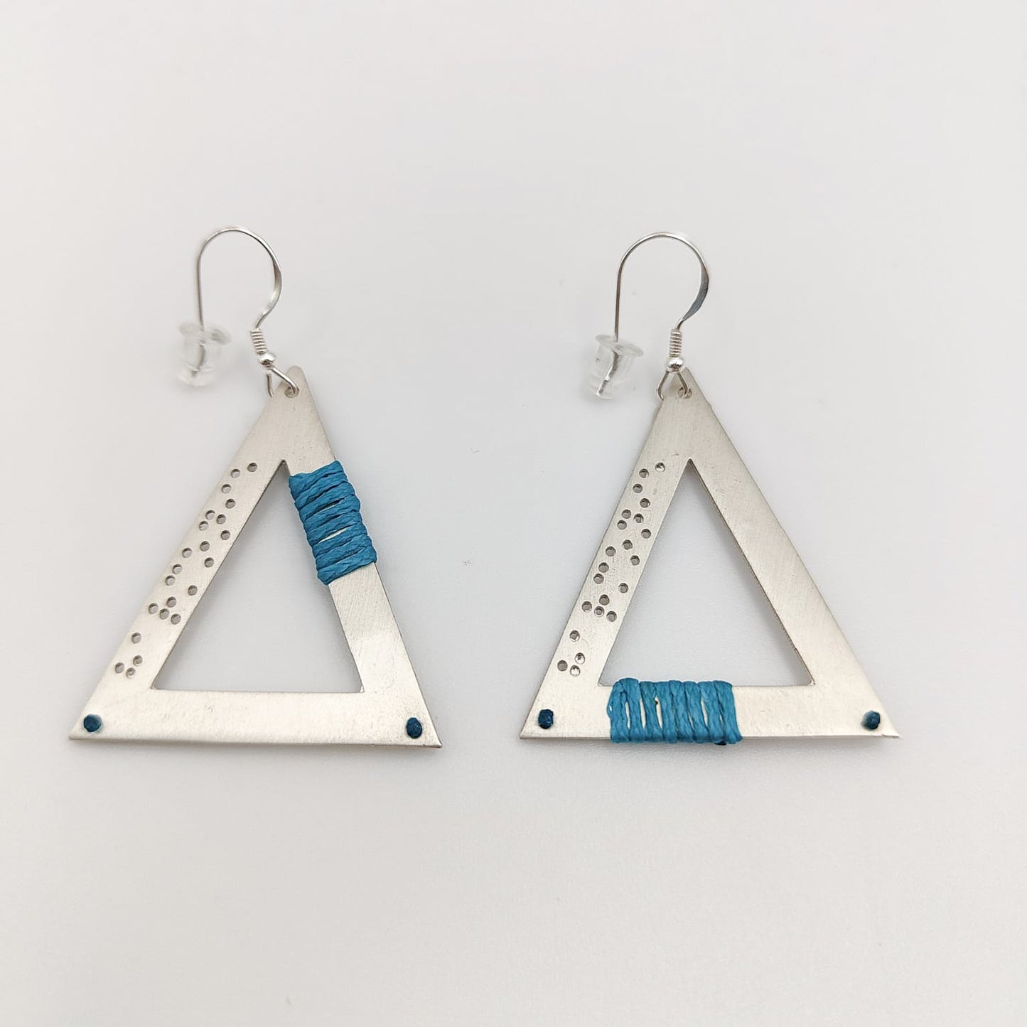 Boucles d'oreilles Harmonie avec gravure en braille