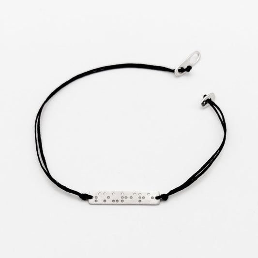 Bracelet "Sourire" en braille