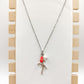 Collier avec perle et corail Coralia